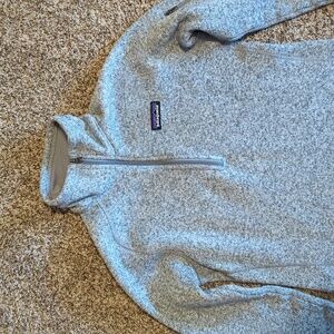 Patagonia Better Sweater 1/4 Zip Gray Grey